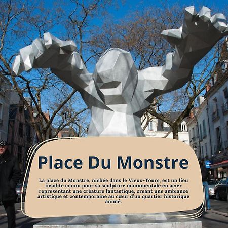 Le Bleuet - Quartier Des Halles Tours Bagian luar foto